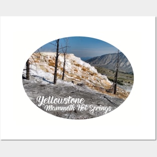 Yellowstone Mammoth Hot Springs Posters and Art